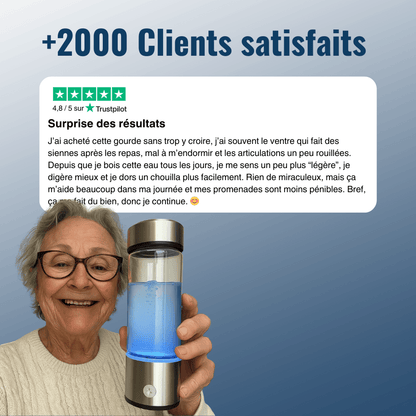 Gourde à Hydrogène Aqualonis